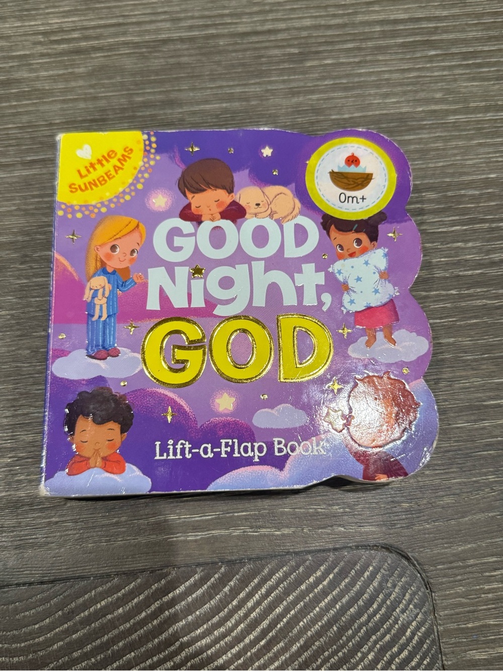 Used Good Night, God - Purple Lift-a-Flap Kids Book